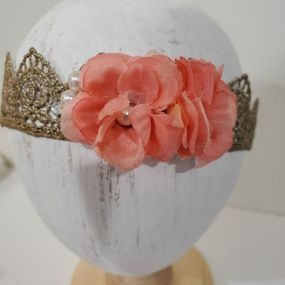 Baby Girl Crown Headband - Picture 4 of 6